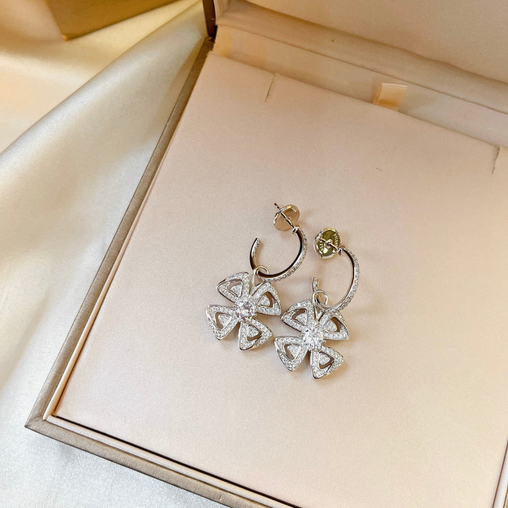 18K BVLGARI Fiorever Earrings